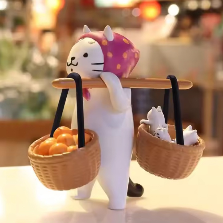 Meow Market — Cat Vendor Series figure