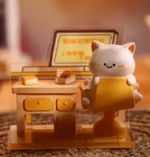 Working Cats — Office Life Series figure